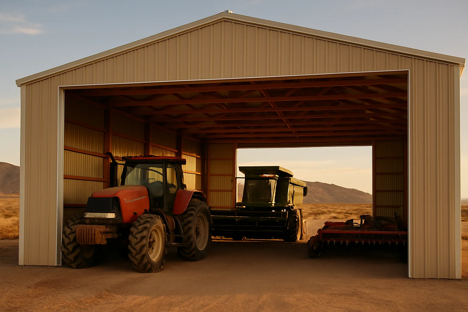 Essential Features for a Farm Equipment Storage Building