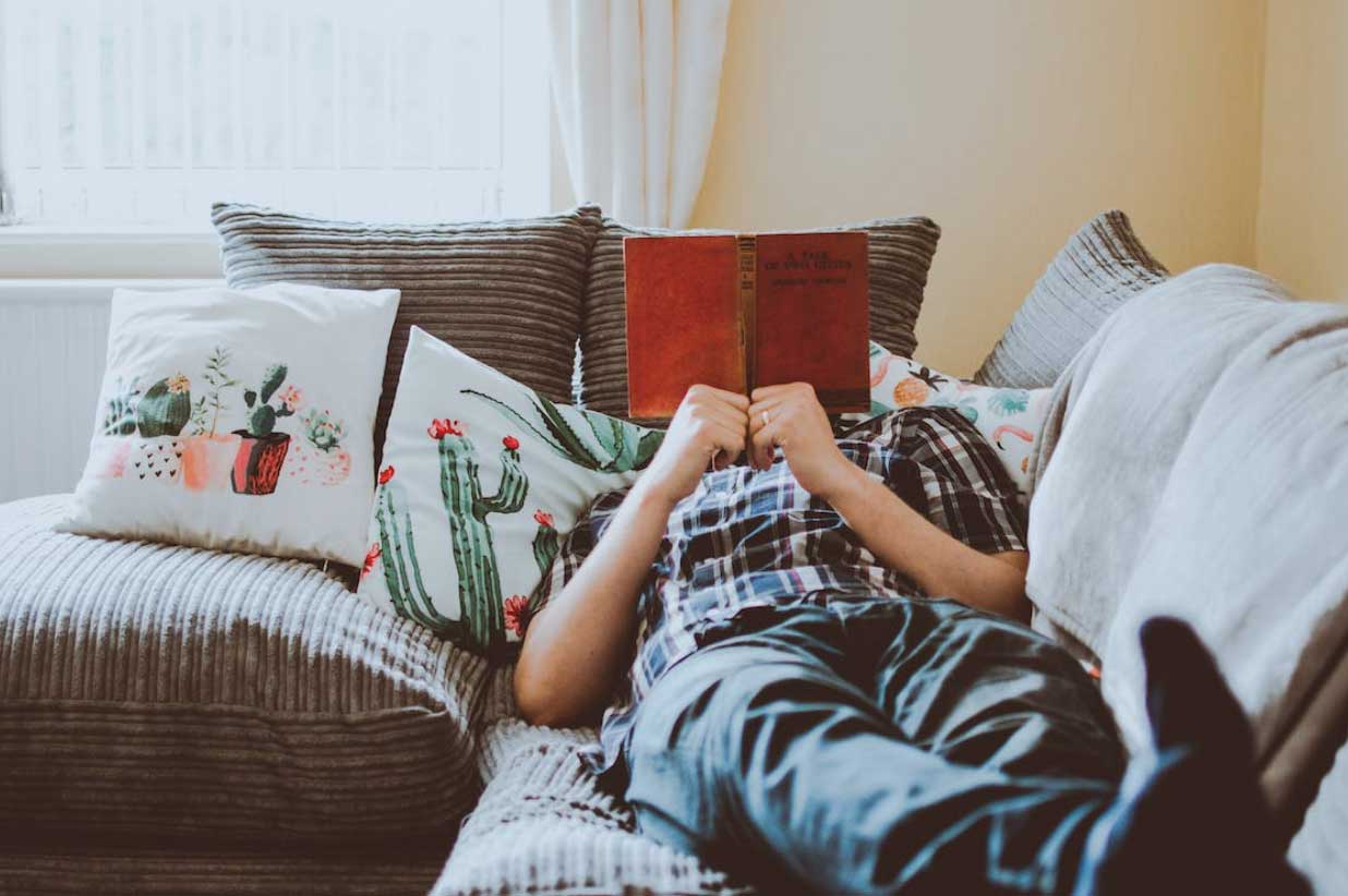 Guy Relaxing
