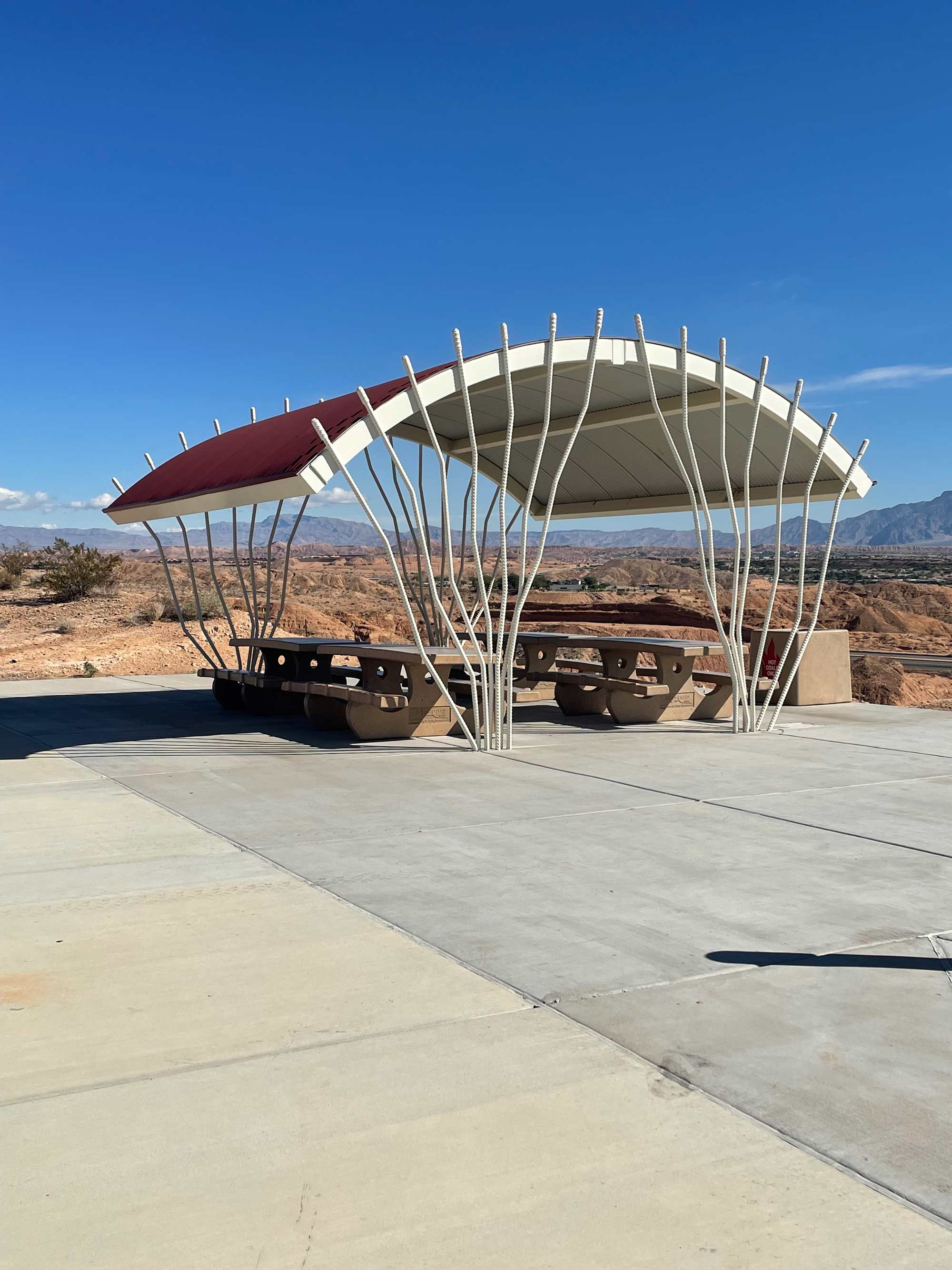 Mesquite Regional Park Picnic Table