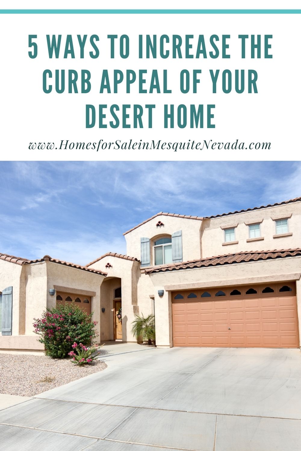 5 ways to increase the Curb Appeal of your Desert Home